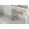 Kingston Brass KB914BL Vintage Widespread Bathroom Faucet, Chrm/Brass KB914BL - alternate 5
